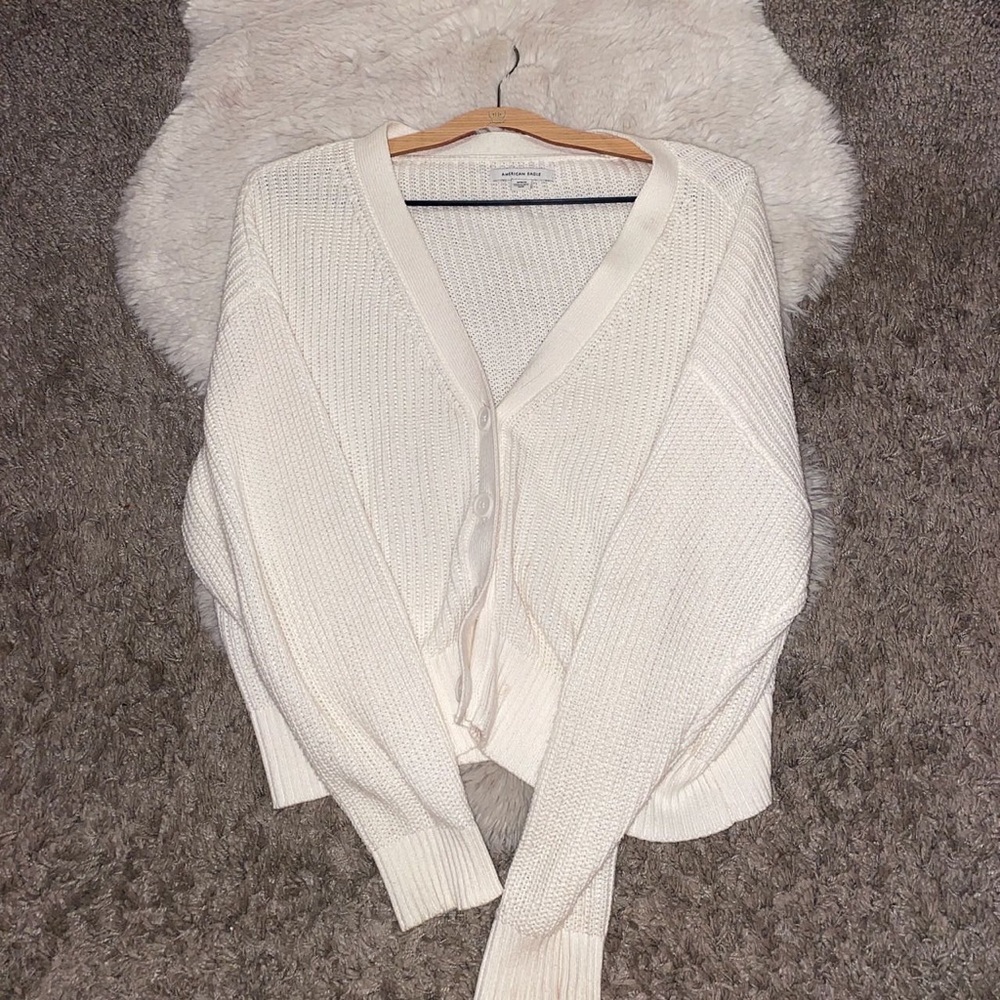 Knitted woman’s American eagle cardigan